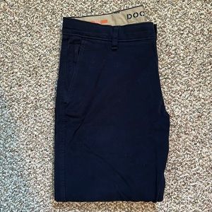 Dockers Ultimate Chino Straight Fit Pants - Size 34x32 - Blue Navy